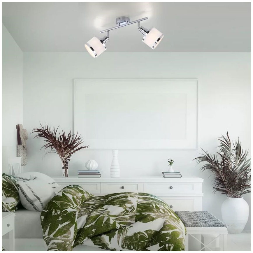 Leuchten Direkt 15372-17 - Spotlight ACCOR 2xE14/25W/230V