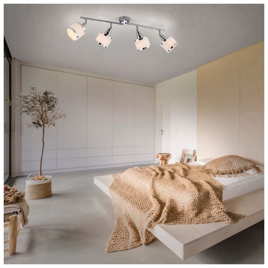 Leuchten Direkt 15374-17 - Spotlight ACCOR 4xE14/25W/230V