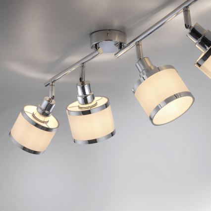 Leuchten Direkt 15374-17 - Spotlight ACCOR 4xE14/25W/230V