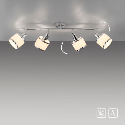 Leuchten Direkt 15374-17 - Spotlight ACCOR 4xE14/25W/230V