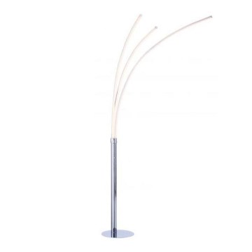 Leuchten Direkt 15383-55 - LED golvlampa  MAJA 3xLED/6W/230V blank krom 