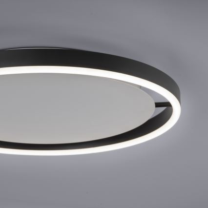 Leuchten Direkt 15391-13 - LED dimbar taklampa RITUS LED/20W/230V svart