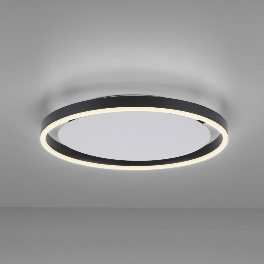Leuchten Direkt 15391-13 - LED Dimmable ceiling belysning RITUS LED/20W/230V svart