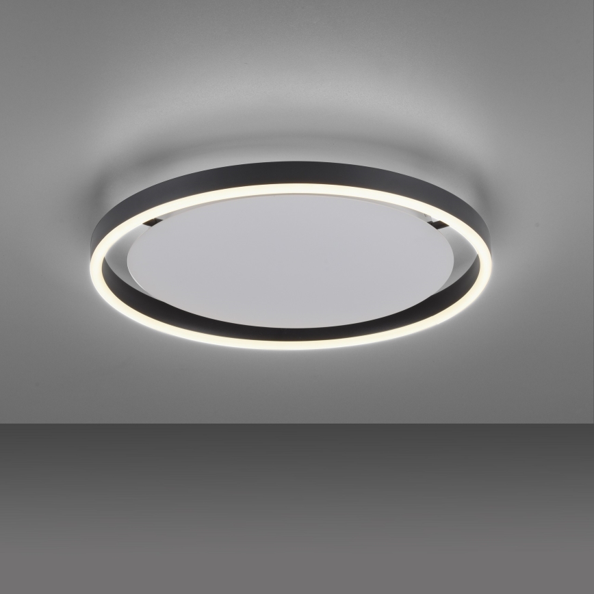 Leuchten Direkt 15391-13 - LED Dimmable ceiling belysning RITUS LED/20W/230V svart