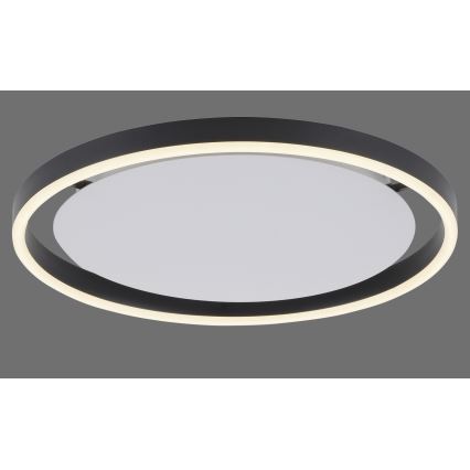 Leuchten Direkt 15391-13 - LED Dimmable ceiling belysning RITUS LED/20W/230V svart