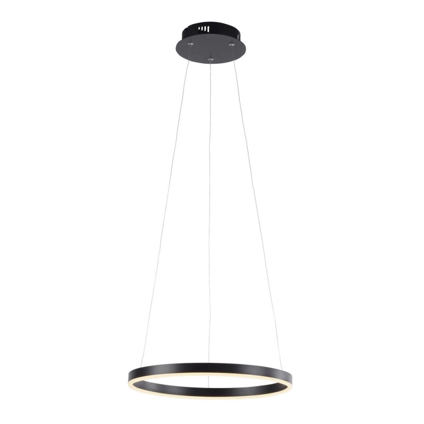 Leuchten Direkt 15393-13 - LED Dimmable ljuskrona on a string RITUS LED/20W/230V svart