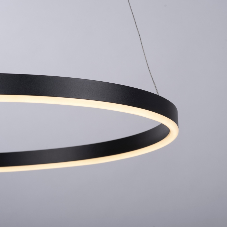 Leuchten Direkt 15394-13 - LED dimbar taklampa RITUS LED/30W/230V svart