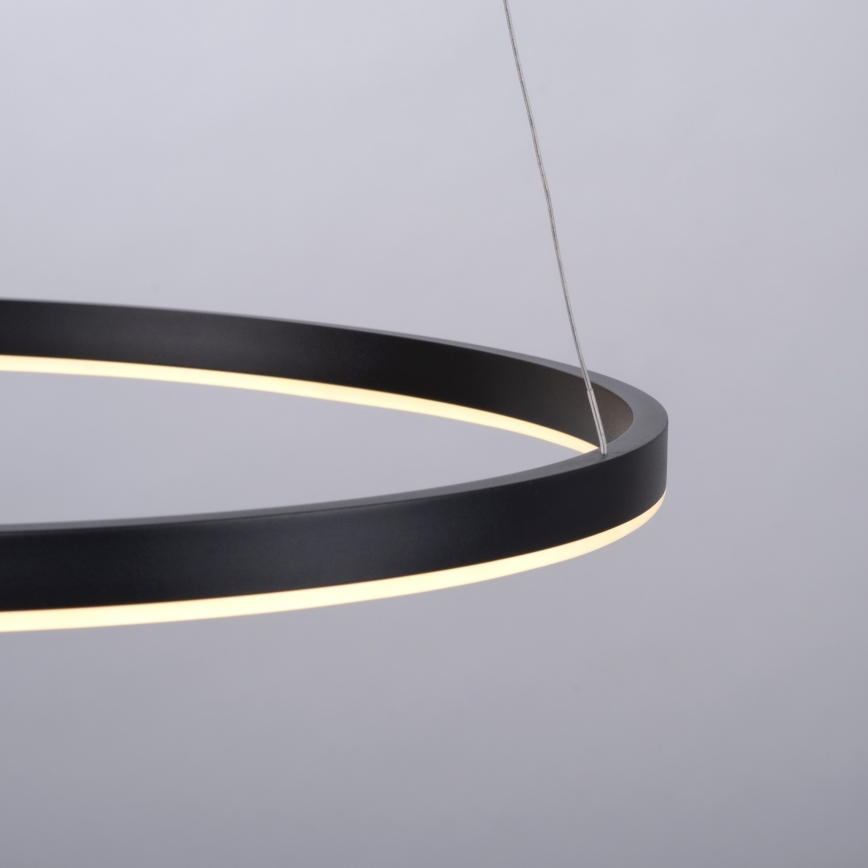 Leuchten Direkt 15394-13 - LED dimbar taklampa RITUS LED/30W/230V svart