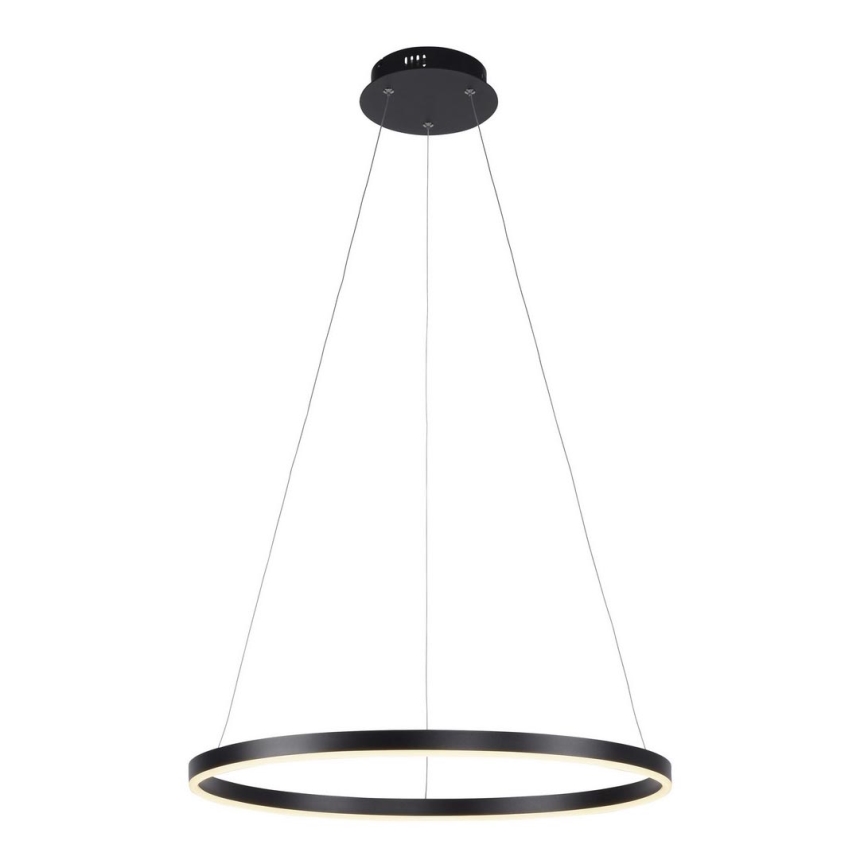 Leuchten Direkt 15394-13 - LED Dimmable ljuskrona on a string RITUS LED/30W/230V svart