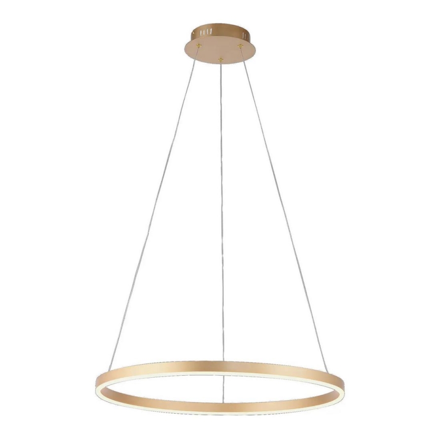 Leuchten Direkt 15394-60 - LED ljusreglerad ljuskrona på snöre RITUS LED/30W/230V mässing