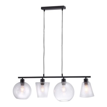 Leuchten Direkt 15400-18 - Ljuskrona med snöre SOPHIE 4xE27/40W/230V