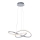Leuchten Direkt 15402-95 - LED ljusreglerad Ljuskrona med upphängningsrem  MARIA LED/25W/230V matt krom