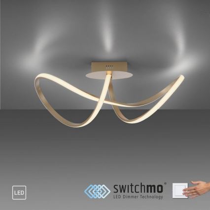 Leuchten Direkt 15403-60 - Fäst LED ljusreglerad ljuskrona MARIA LED/15,5W/230V