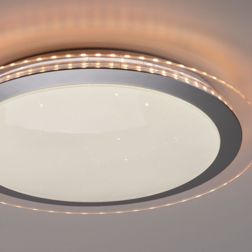 Leuchten Direkt 15411-21- LED RGB dimbar taklampa CYBA LED/26W/230V