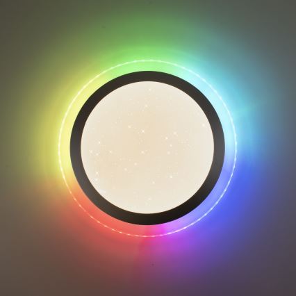 Leuchten Direkt 15411-21- LED RGB dimbar taklampa CYBA LED/26W/230V