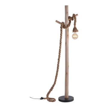 Leuchten Direkt 15484-18 - Golvlampa ROPE 1xE27/15W/230V