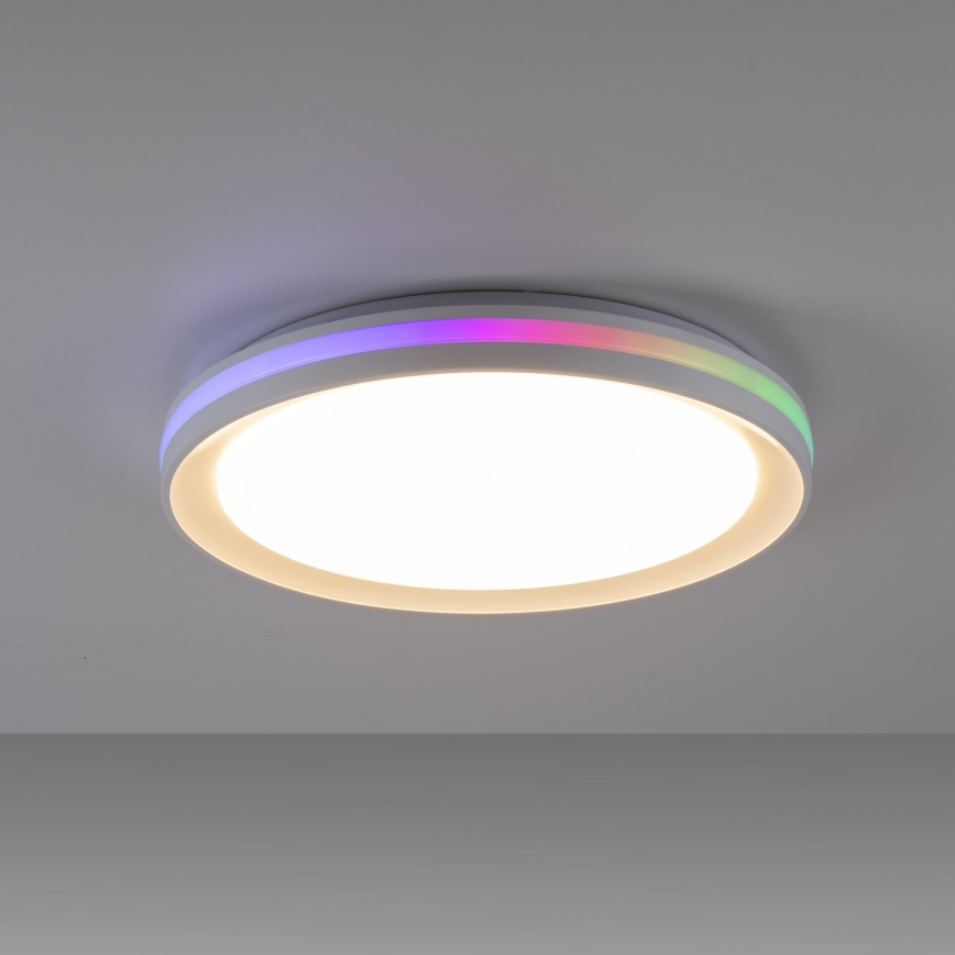 Leuchten Direkt 15544-16 - LED RGB Dimmable ceiling belysning RIBBON LED/15W/230V
