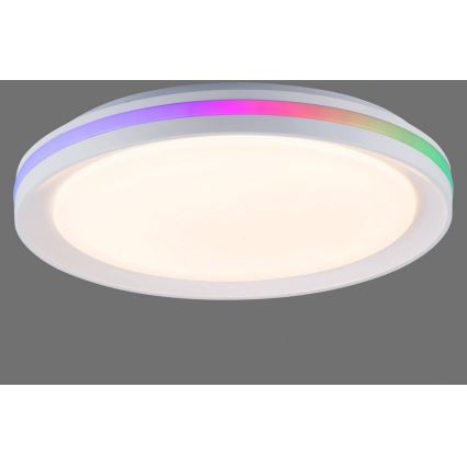 Leuchten Direkt 15544-16 - LED RGB Dimmable ceiling belysning RIBBON LED/15W/230V