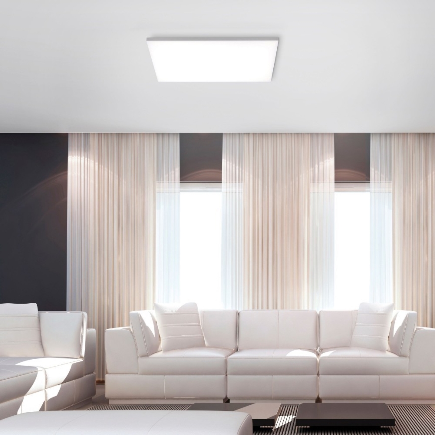 Leuchten Direkt 15552-16 - LED ljusreglerad taklampa  CANVAS LED/40W/230V 2700-5000K + fjärrkontroll 
