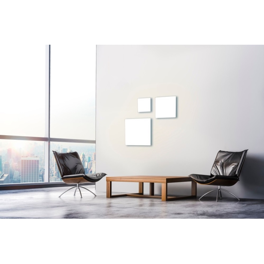 Leuchten Direkt 15552-16 - LED ljusreglerad taklampa  CANVAS LED/40W/230V 2700-5000K + fjärrkontroll 