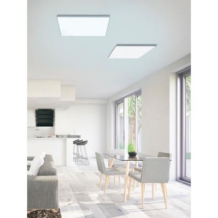 Leuchten Direkt 15552-16 - LED ljusreglerad taklampa  CANVAS LED/40W/230V 2700-5000K + fjärrkontroll 