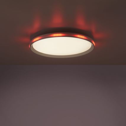 Leuchten Direkt 15555-16 - LED RGBW ljusreglerad taklampa  GALACTICA LED/28W/230V 2700-5000K + fjärrkontroll 