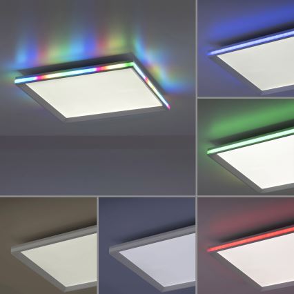 Leuchten Direkt 15556-16 - LED RGB dimbar taklampa GALACTICA LED/32W/230V