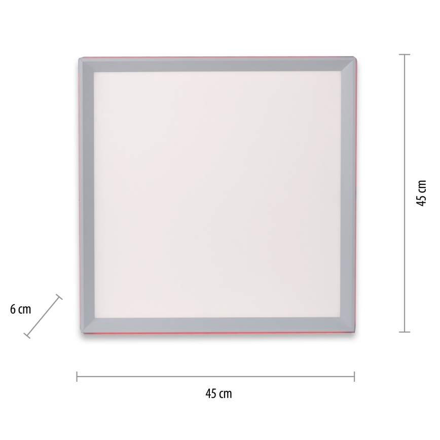 Leuchten Direkt 15556-16 - LED RGB dimbar taklampa GALACTICA LED/32W/230V