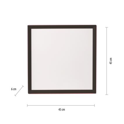 Leuchten Direkt 15556-18 - RGBW Dimbar taklampa GALACTICA LED/32W/230V 2700-5000K + fjärrkontroll
