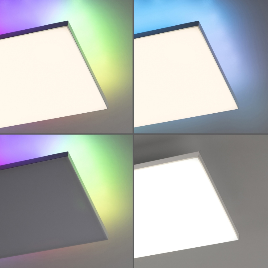 Leuchten Direkt 15561-16-LED RGB dimbar taklampa CONRAD 27W/230V+ fjärrkontroll