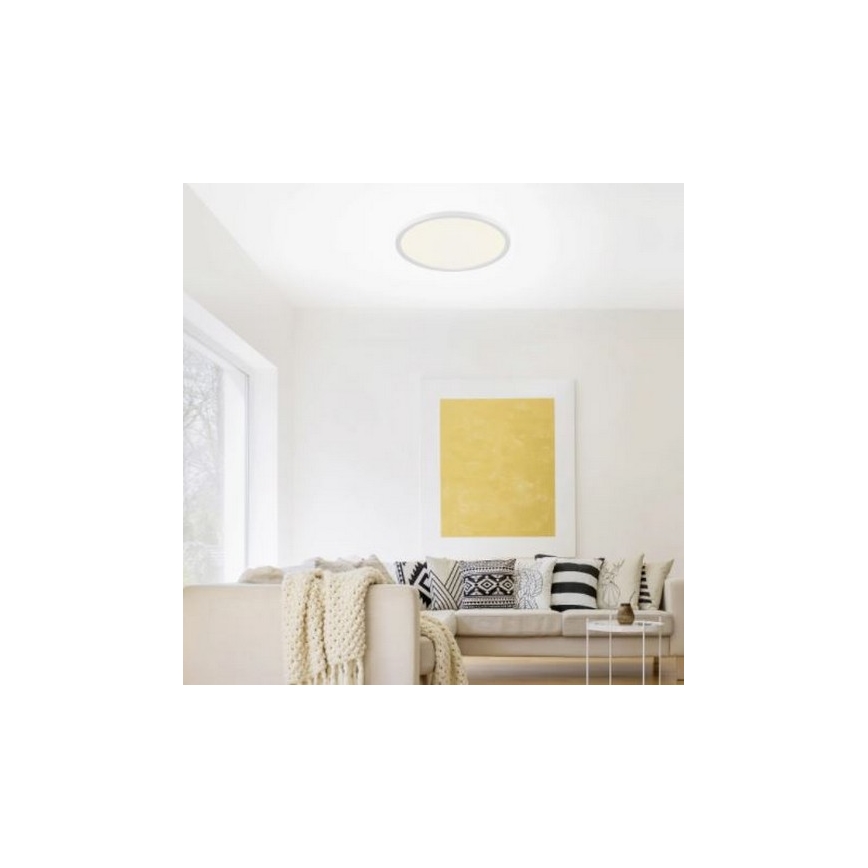 Leuchten Direkt 15571-16 - LED ljusreglerad taklampa  FLAT LED/23,5W/230V 2700-5000K + fjärrkontroll 