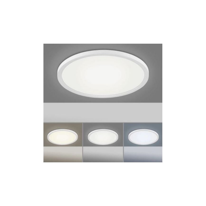 Leuchten Direkt 15571-16 - LED ljusreglerad taklampa  FLAT LED/23,5W/230V 2700-5000K + fjärrkontroll 
