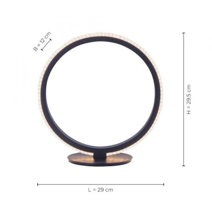 Leuchten Direkt 15612-18 - LED bordslampa  MUSA LED/11W/230V