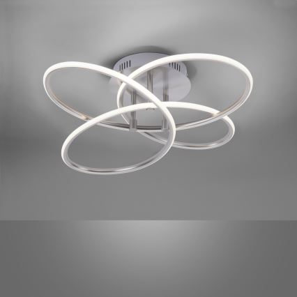 Leuchten Direkt 15660-55 - Dimbar LED ytmonterad ljuskrona NODE LED/27W/230V