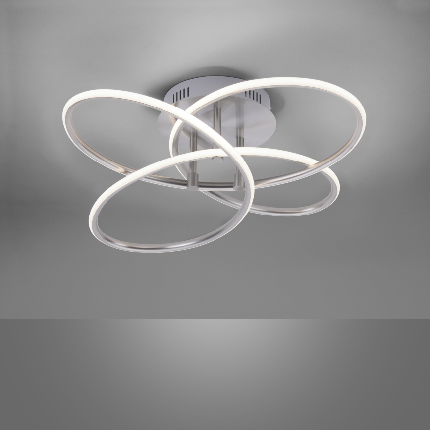 Leuchten Direkt 15660-55 - Dimbar LED ytmonterad ljuskrona NODE LED/27W/230V