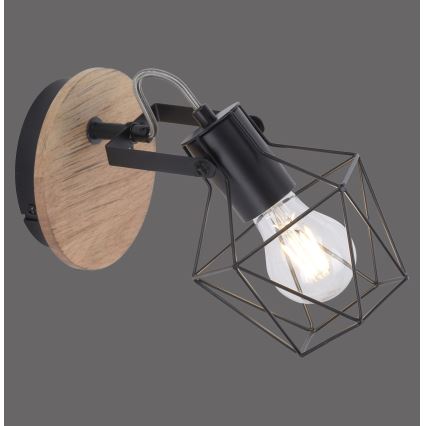 Leuchten Direkt 15671-78 - Väggspotlight JARO 1xE27/60W/230V