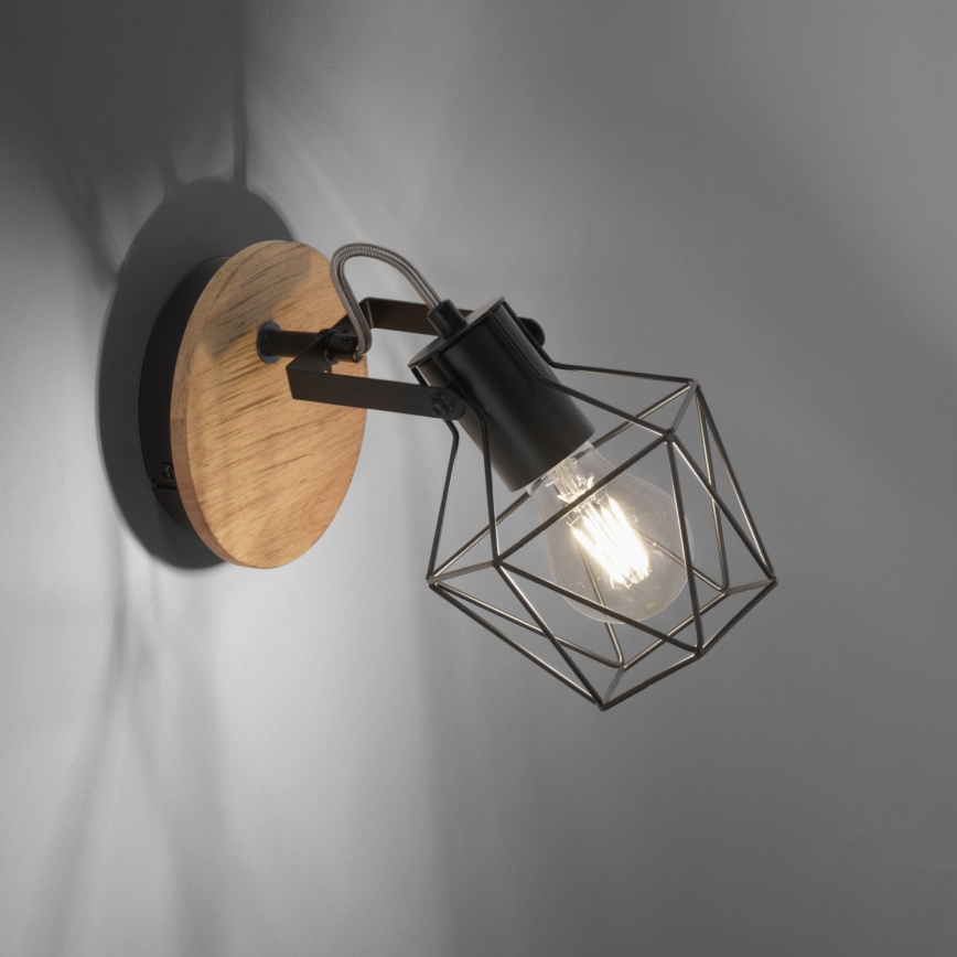 Leuchten Direkt 15671-78 - Väggspotlight JARO 1xE27/60W/230V