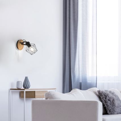 Leuchten Direkt 15671-78 - Väggspotlight JARO 1xE27/60W/230V