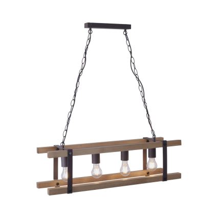Leuchten Direkt 15684-79 - Ljuskrona på kedja EDITH 4xE27/60W/230V tall
