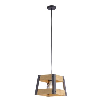 Leuchten Direkt 15720-79 - Ljuskrona med snöre CRATE 1xE27/60W/230V