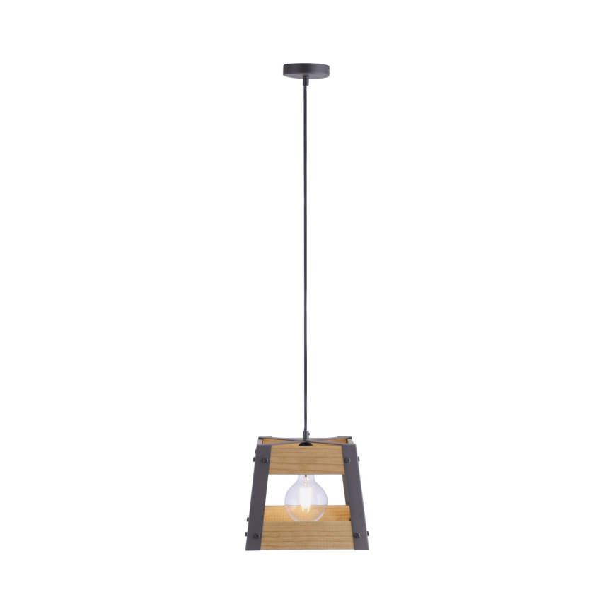 Leuchten Direkt 15720-79 - Ljuskrona med snöre CRATE 1xE27/60W/230V