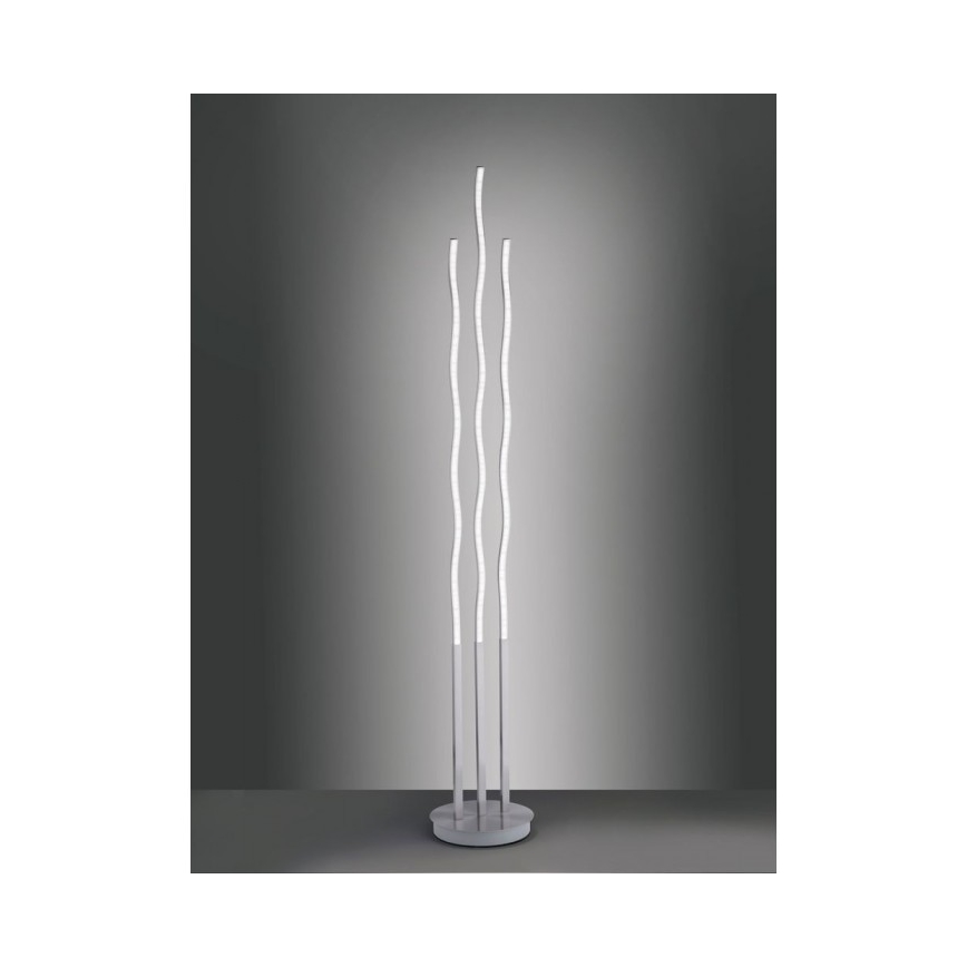 Leuchten Direkt 16268-55 - LED RGB Dimbar golvlampa WAVE LED/31W/230V + fjärrkontroll