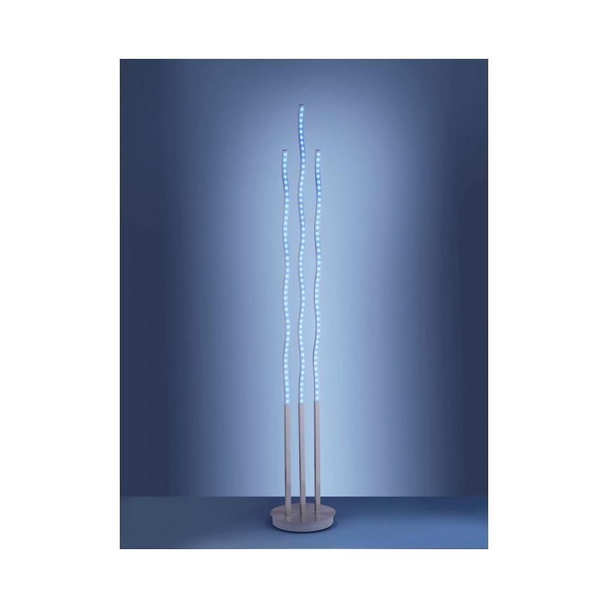 Leuchten Direkt 16268-55 - LED RGB Dimbar golvlampa WAVE LED/31W/230V + fjärrkontroll