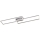 Leuchten Direkt 16430-55 - LED RGBW dimbar takarmatur MAXI 2xLED/18W/230V 2700-5000K mattkrom + fjärrkontroll