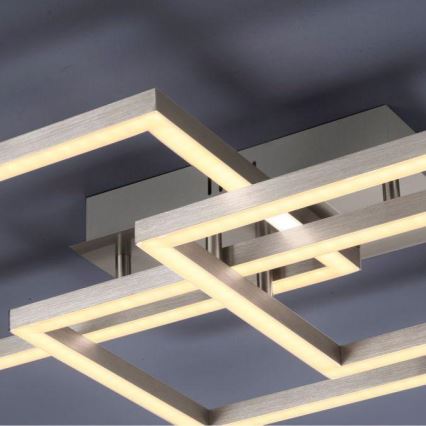 Leuchten Direkt 16431-55 - LED RGB dimbar fäst ljuskrona MAXI LED/27W/230V + fjärrkontroll