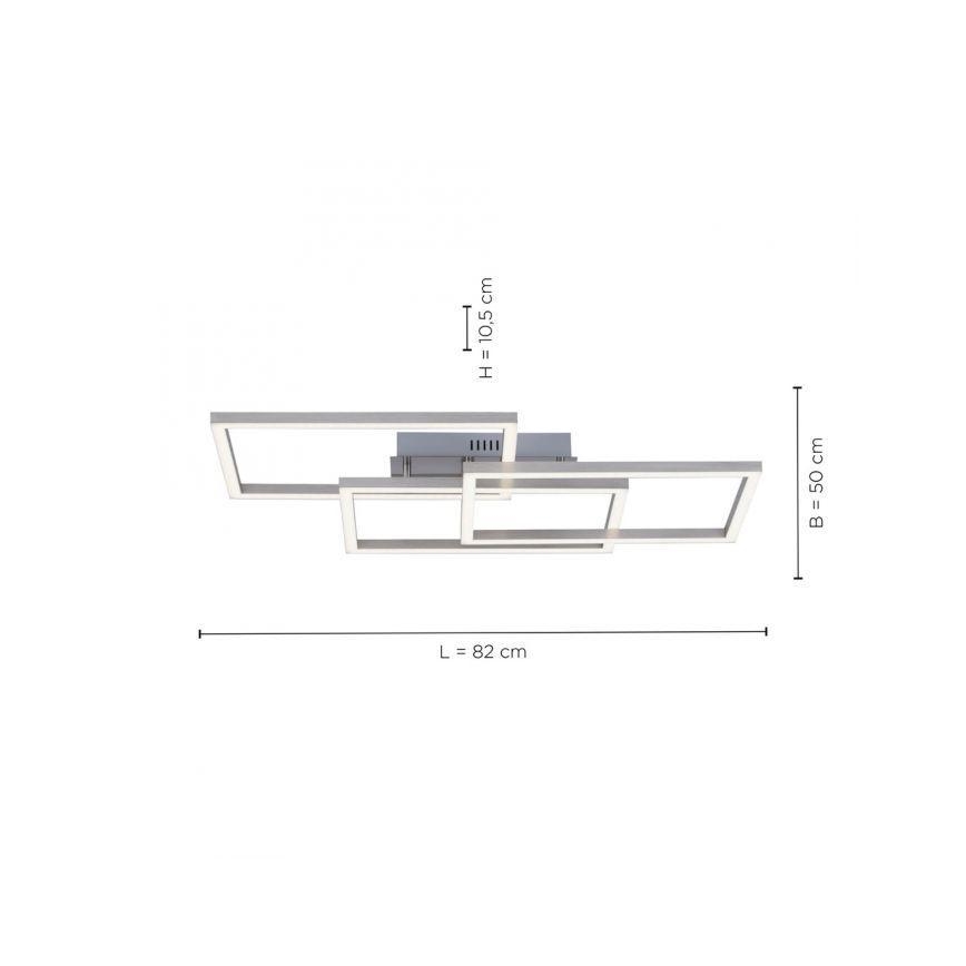 Leuchten Direkt 16431-55 - LED RGB dimbar fäst ljuskrona MAXI LED/27W/230V + fjärrkontroll