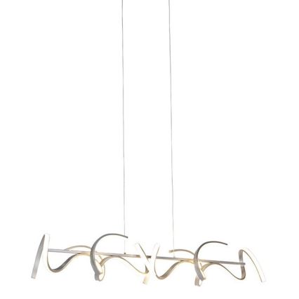 Leuchten Direkt 19033-21 - LED ljusreglerad Ljuskrona med upphängningsrem  CURLS LED/40,8W/230V