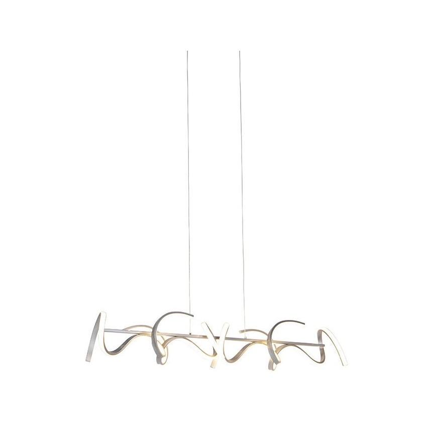 Leuchten Direkt 19033-21 - LED ljusreglerad Ljuskrona med upphängningsrem  CURLS LED/40,8W/230V