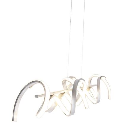 Leuchten Direkt 19033-21 - LED ljusreglerad Ljuskrona med upphängningsrem  CURLS LED/40,8W/230V