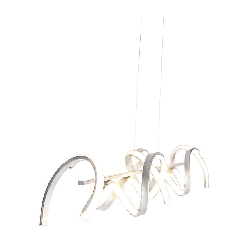 Leuchten Direkt 19033-21 - LED ljusreglerad Ljuskrona med upphängningsrem  CURLS LED/40,8W/230V